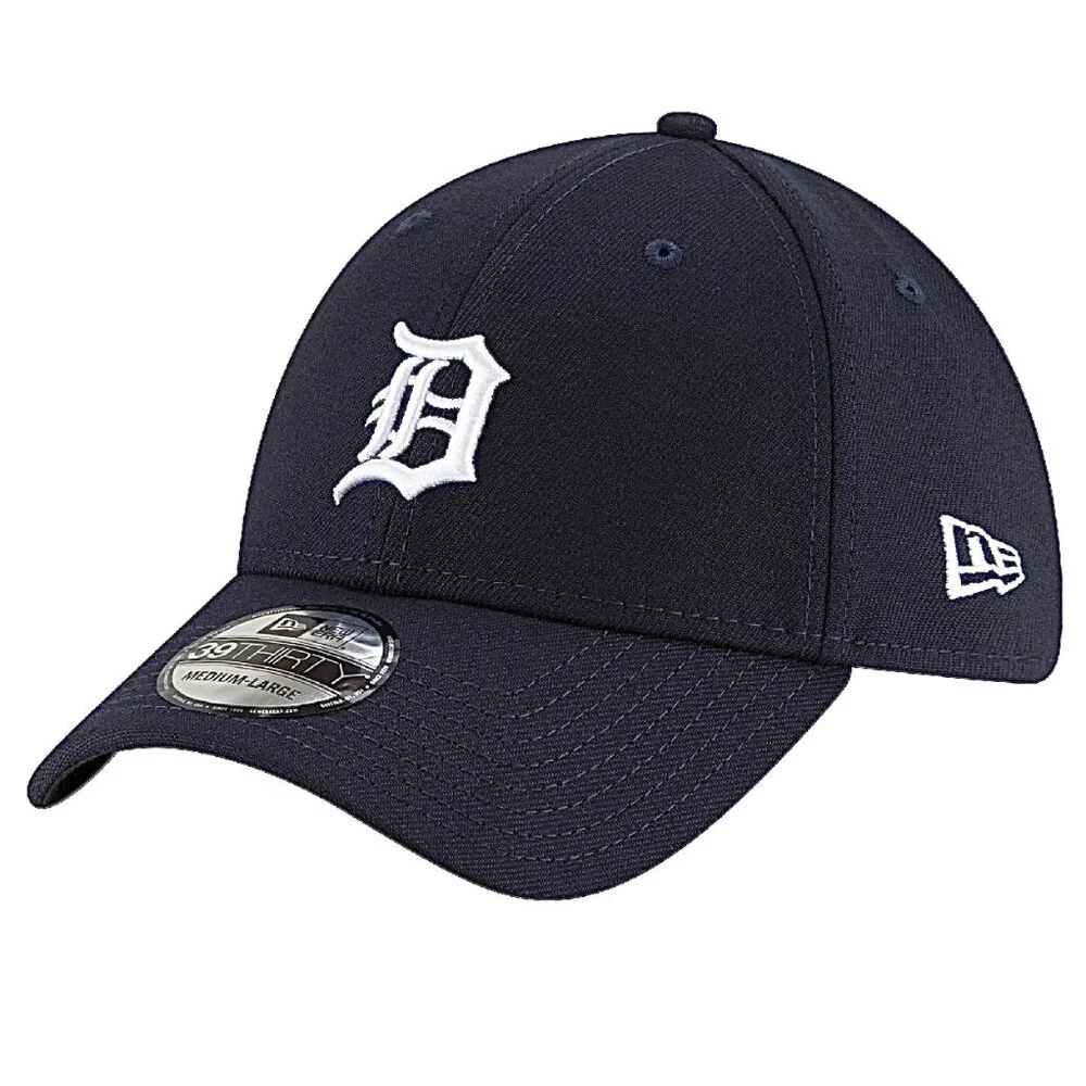 New Era Detroit Tigers 2025 Postseason Participant 39Thirty Stretch Fit Hat M/L - Picture 4 of 6